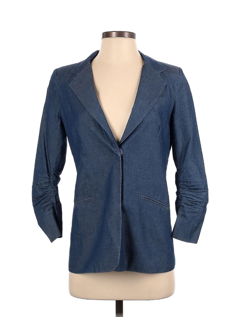 Audrey 3+1 Indigo Denim Blazer